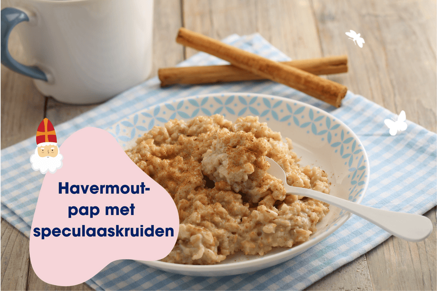 Havermoutpap met speculaaskruiden