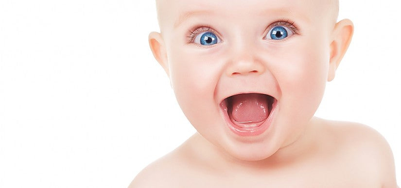 Doorkomende tandjes bij baby's