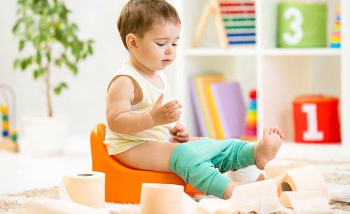 peuter op potje zindelijkheidstraining