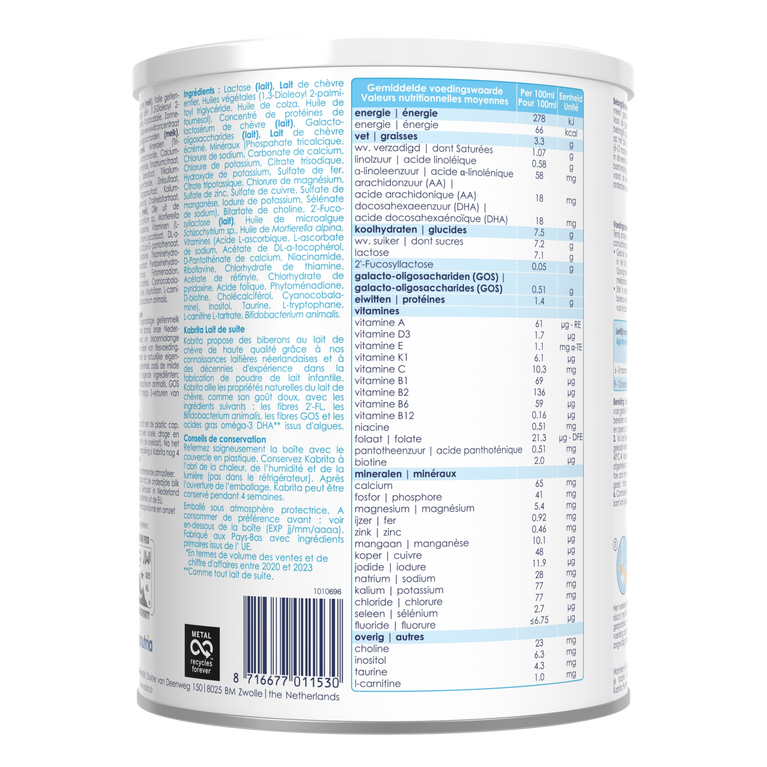 Kabrita 2 Opvolgmelk 800g