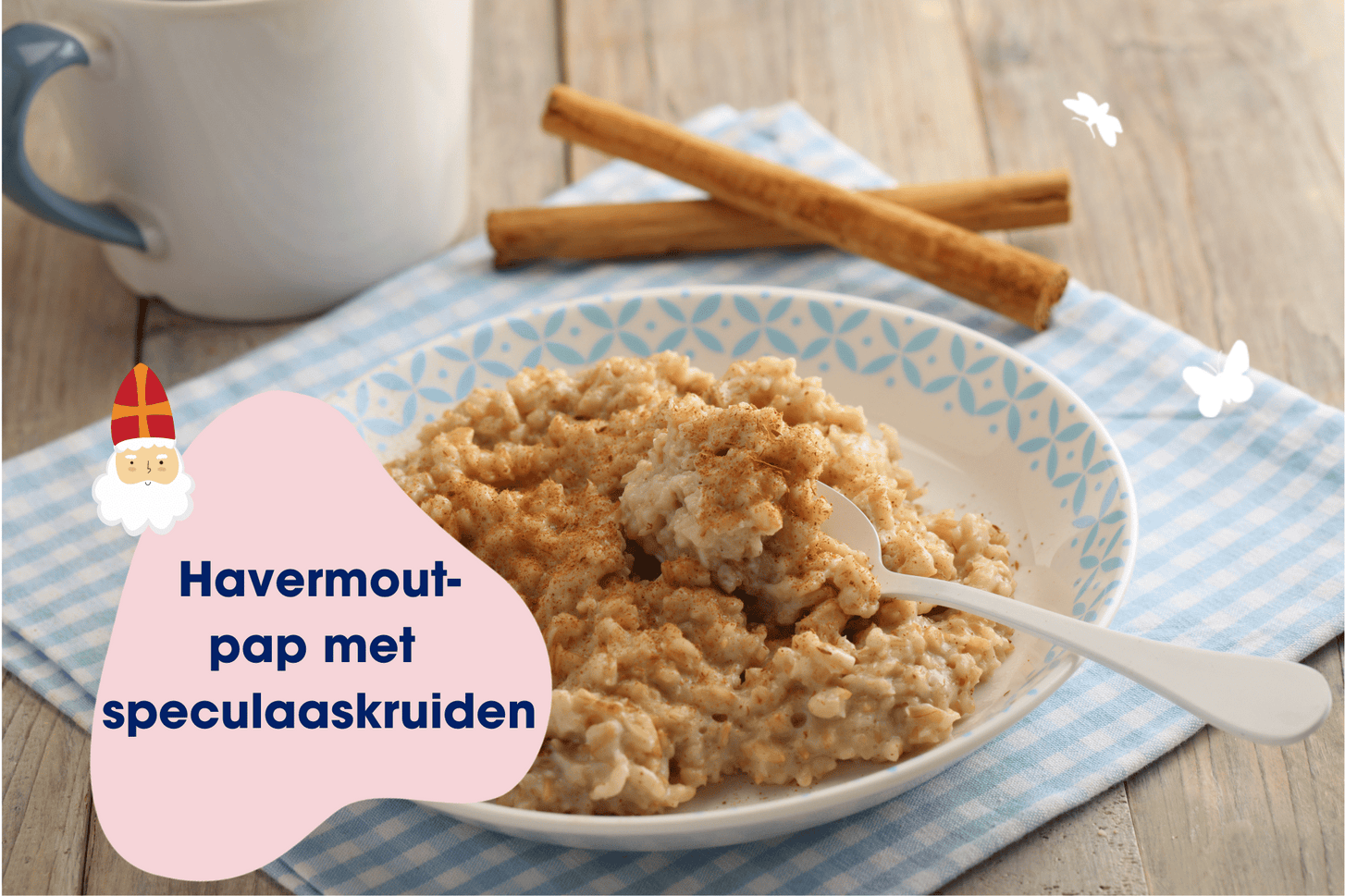 Havermoutpap met speculaaskruiden