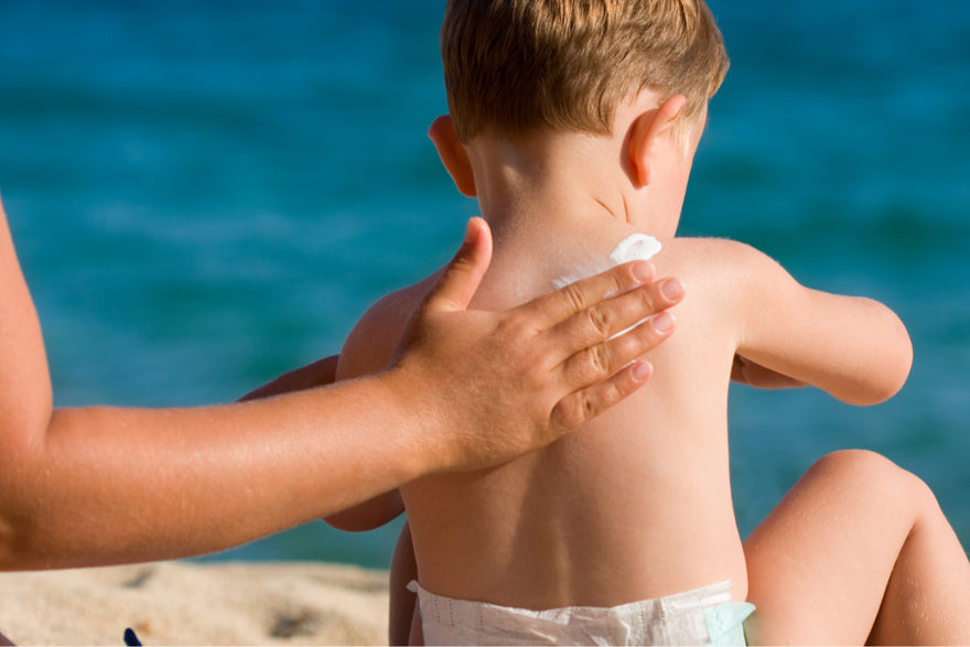 Zonbescherming van je baby in de zomer