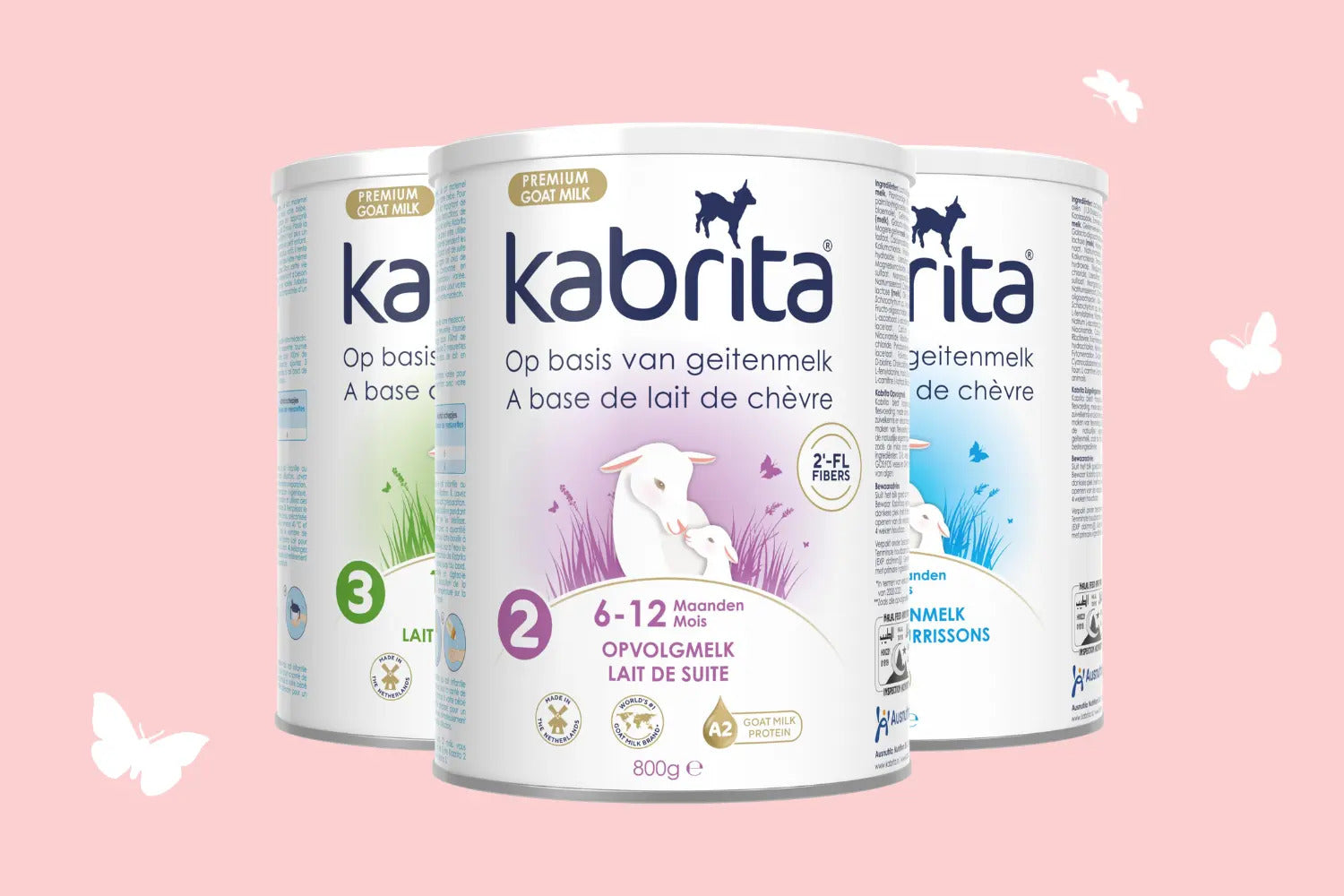 Kabrita flesvoeding producten