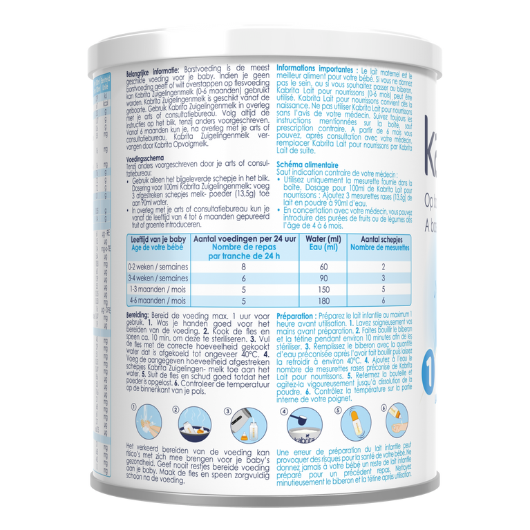 Kabrita 1 Zuigelingenmelk 400g