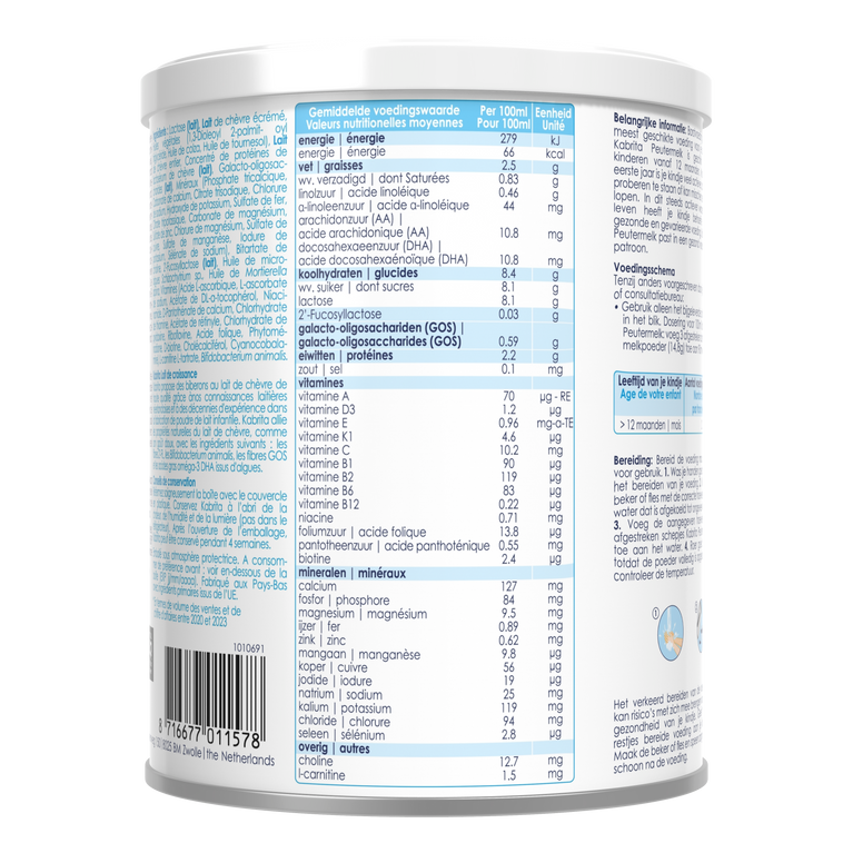 Kabrita 3 Peutermelk 400g