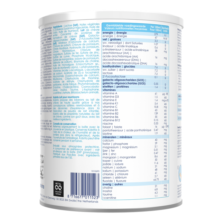 Kabrita 1 Zuigelingenmelk 800g
