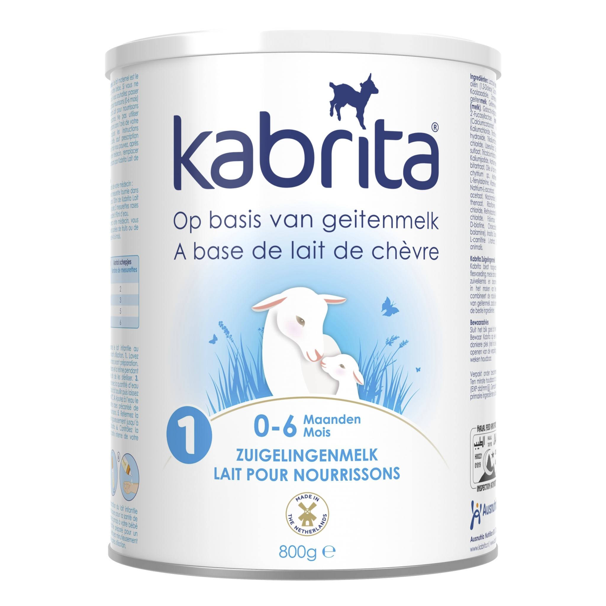 Kabrita 1 Zuigelingenmelk 800g