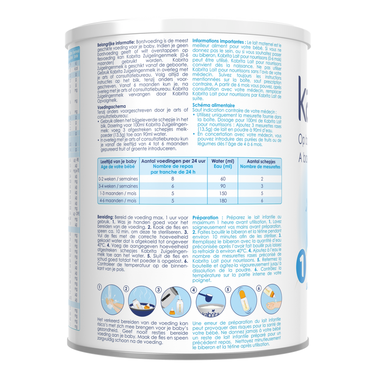 Kabrita 1 Zuigelingenmelk 800g