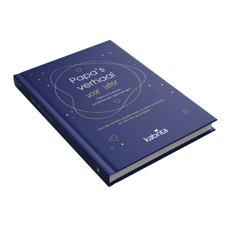 Papa's verhaal vaderdagcadeau boekje