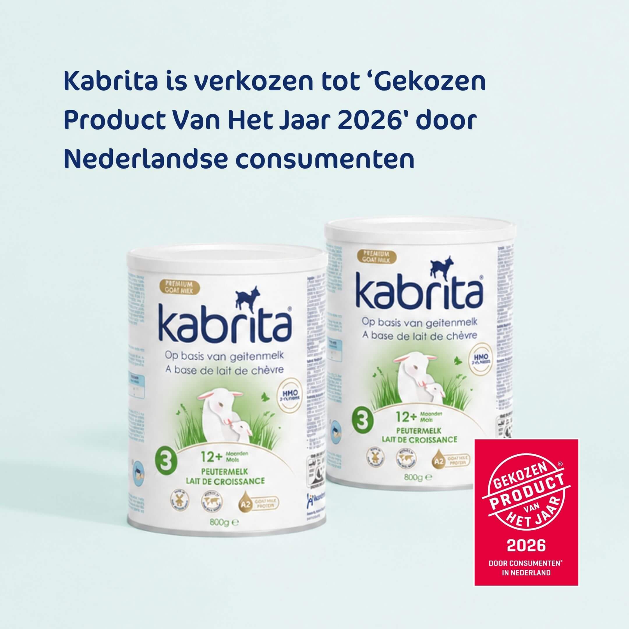 Kabrita 3 Peutermelk 800g